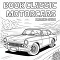 Classic Motorcars Smart Guide Coloring Book – Digital Download